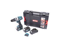 XTLINE Aku vrtačka s příklepem bezuhlíková 18 V, 70 Nm + 2 baterie 5.0 Ah + nabíječka 3.5 A + box